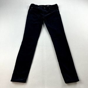 AG Adriano Goldschmied Pants Womens 26 Black Chino Super Skinny Legging Ankle
